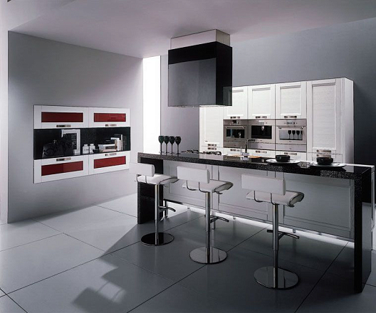 Falmec Design+ LAGUNA isola 90 inox vetro nero (800)