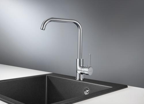 Кухонный смеситель GRANULA 0041, ХРОМ