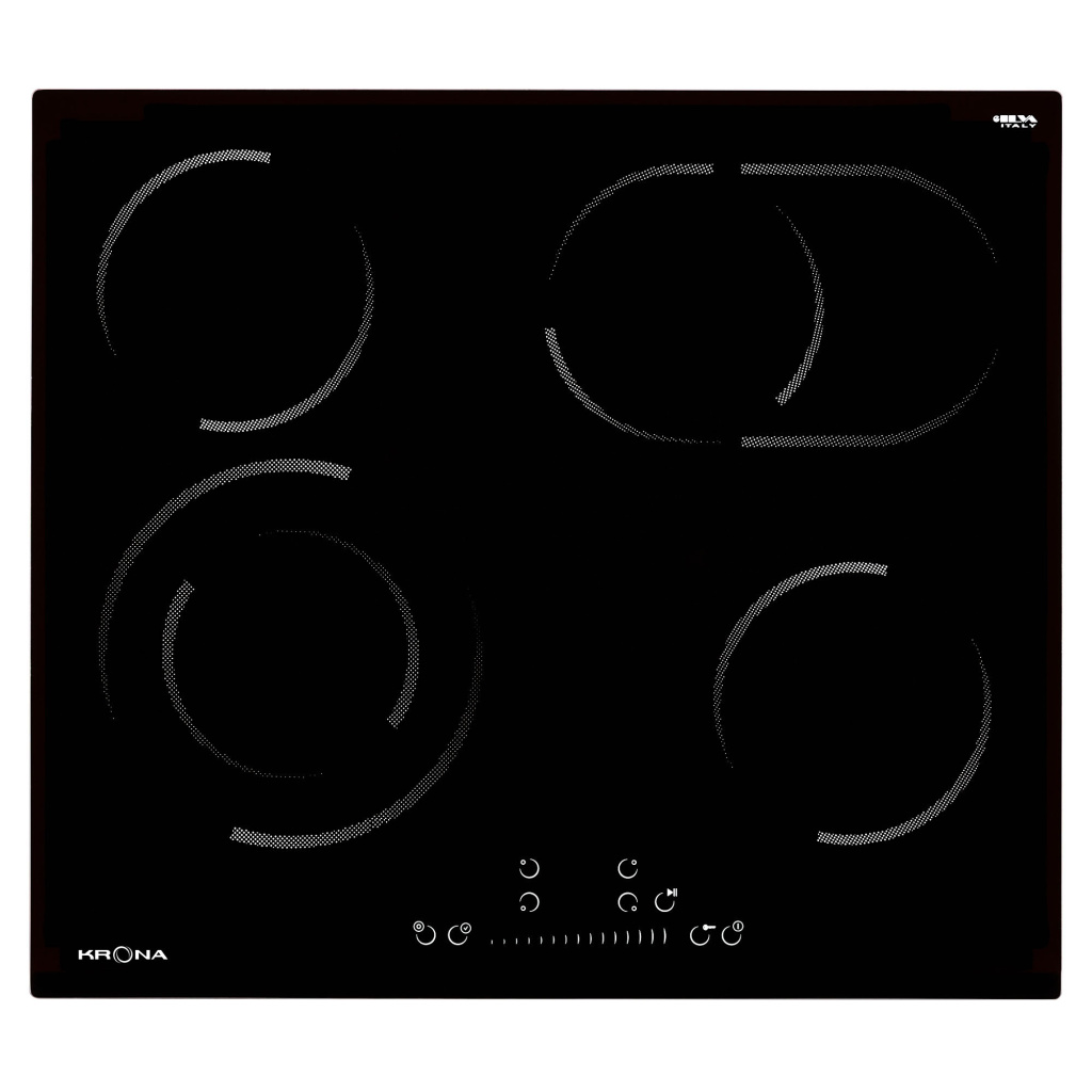 KRONA LEGGIERO 60 BL электрическая варочная поверхность (независимая)