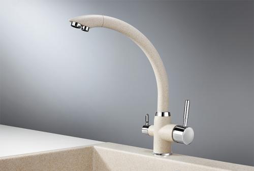 Кухонный смеситель GRANULA 2167, ПИРИТ