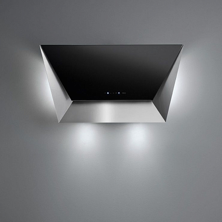 Falmec Design+ PRISMA 85 inox vetro nero (800)