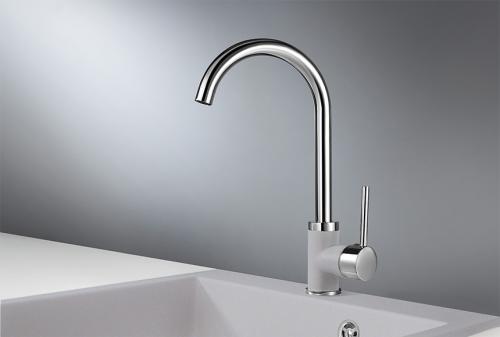 Кухонный смеситель GRANULA 3125, XРОМ/АЛЮМИНИУМ