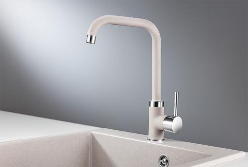 Кухонный смеситель GRANULA 0041, АНТИК (БЕЖЕВЫЙ)