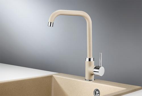 Кухонный смеситель GRANULA 0041, ПЕСОК