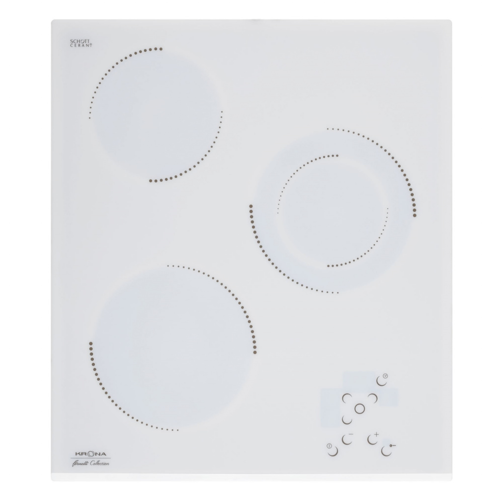 KRONA DELIZIA 45 WH электрическая варочная поверхность (независимая)