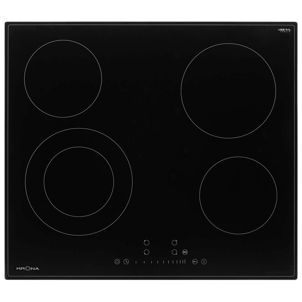 KRONA
LAUREL 60 BL электрическая варочная поверхность (независимая)