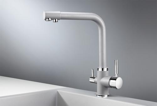 Кухонный смеситель GRANULA 2015, АЛЮМИНИУМ