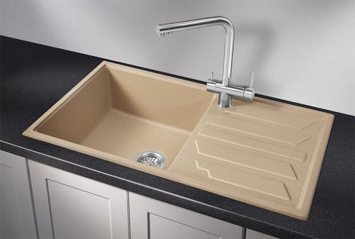 Кухонная мойка GRANULA 8601, ПЕСОК, кварц