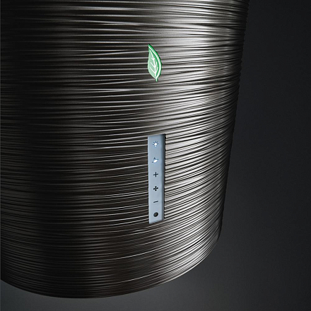 Falmec E.ion TWISTER 45 alluminio nero (450)