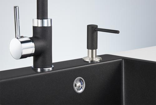 Кухонный дозатор GRANULA 018 D, ЧЁРНЫЙ