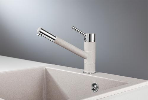 Кухонный смеситель GRANULA 0010, АНТИК (БЕЖЕВЫЙ)