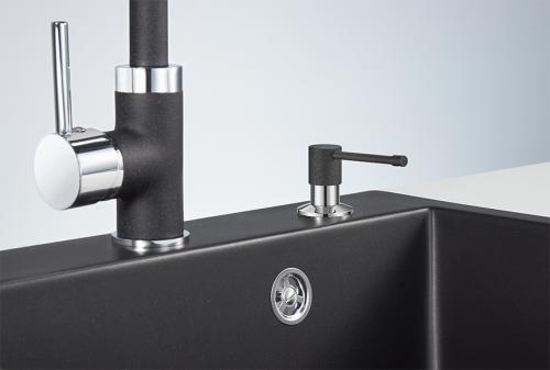 Кухонный дозатор GRANULA 05 D, ШВАРЦ (чёрный металлик)