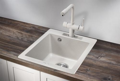 Кухонная мойка GRANULA 4201, БАЗАЛЬТ, кварц