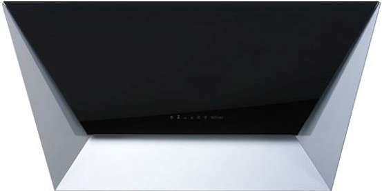 Falmec Design+ PRISMA 85 inox vetro nero (800)