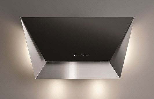 Falmec Design+ PRISMA 85 inox vetro nero (800)