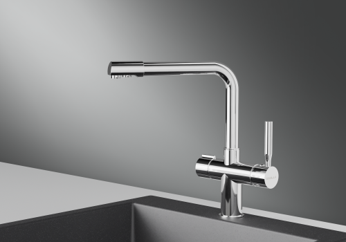 Кухонный смеситель GRANULA 2088, ХРОМ