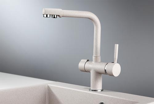 Кухонный смеситель GRANULA 2088, АНТИК (БЕЖЕВЫЙ)