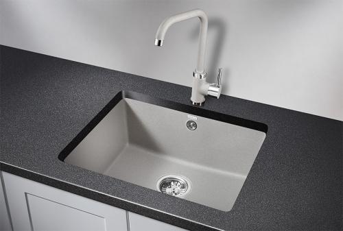 Кухонная мойка GRANULA 5551, БАЗАЛЬТ, кварц