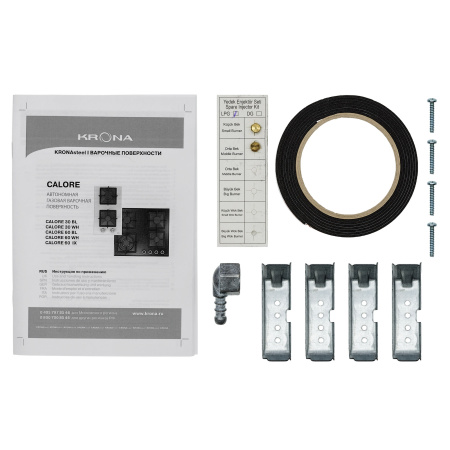 KRONA CALORE 30 BL газовая варочная поверхность (независимая)