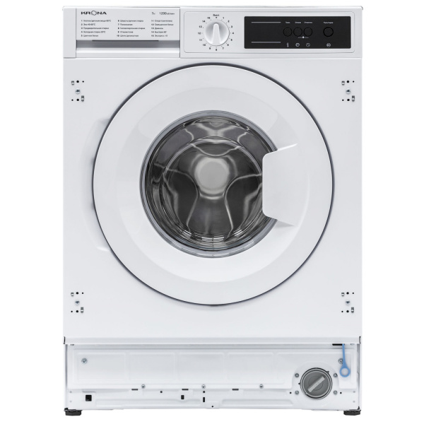 KRONA KAYA 1200 7K WHITE встраиваемая стиральная машина