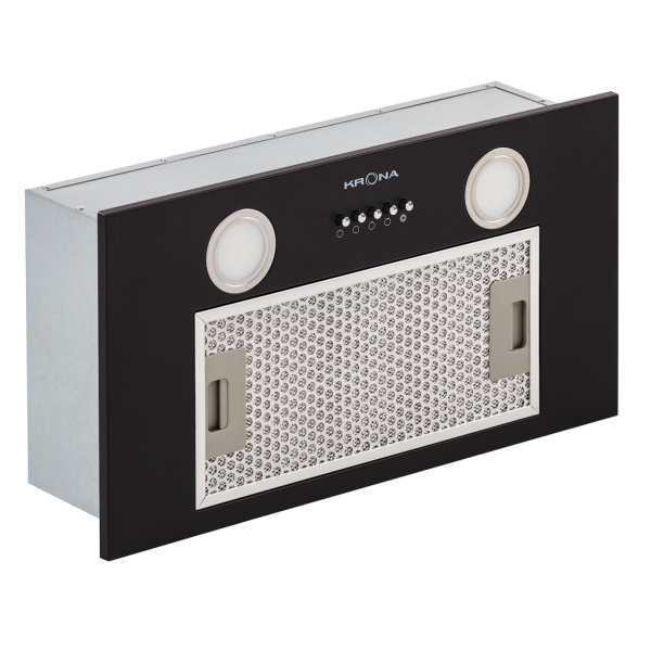 KRONA SELINA 600 black PB вытяжка кухонная