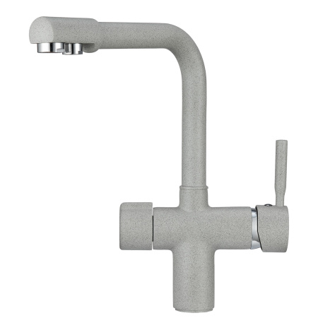 Кухонный смеситель GRANULA 2088, БАЗАЛЬТ