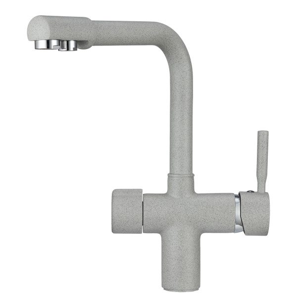 Кухонный смеситель GRANULA 2088, БАЗАЛЬТ