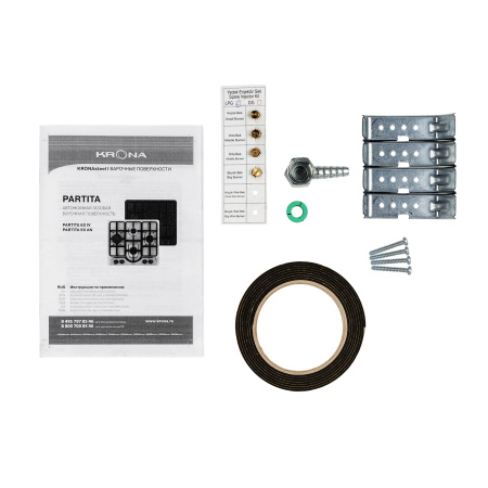 KRONA PARTITA 60 IV газовая варочная поверхность (независимая)
