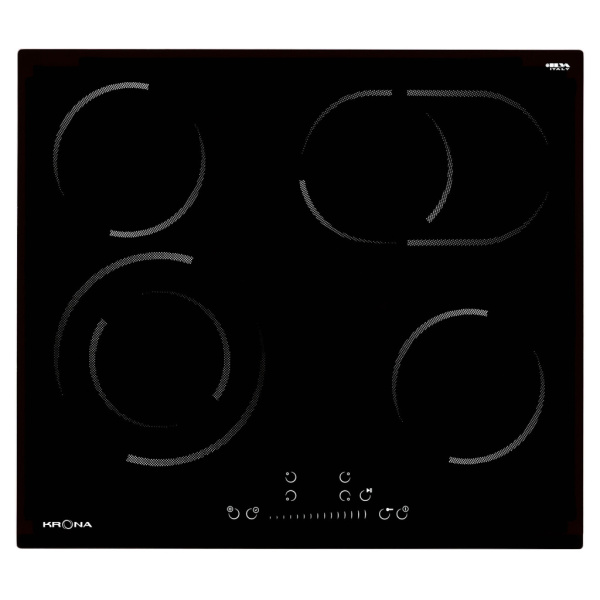 KRONA LEGGIERO 60 BL электрическая варочная поверхность (независимая)
