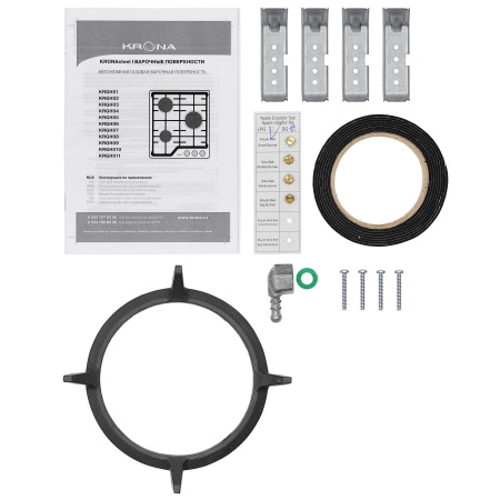 KRONA ARDENTE 60 WH газовая варочная поверхность (независимая)