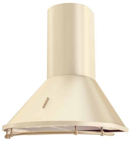 KRONA
NIKOL 600 ivory/bronze push button кухонная вытяжка с рейлингом
