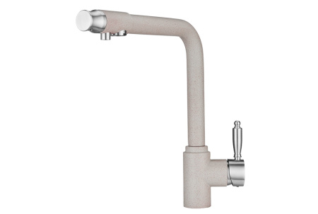 Кухонный смеситель GRANULA 2301, АНТИК (БЕЖЕВЫЙ)