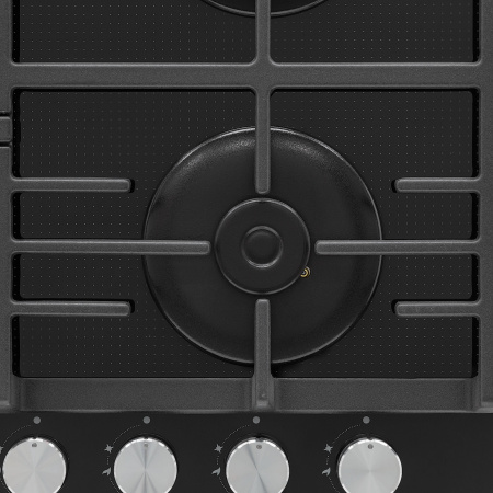 KRONA ARDENTE 60 BL газовая варочная поверхность (независимая)