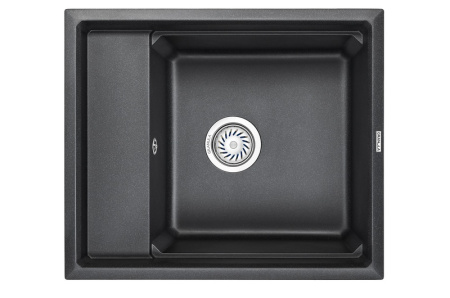 Кухонная мойка GRANULA KS-6004, ЧЁРНЫЙ, кварц