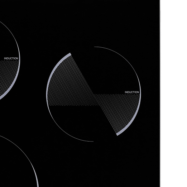 KRONA OMBRA 45 BL индукционная варочная поверхность (независимая)