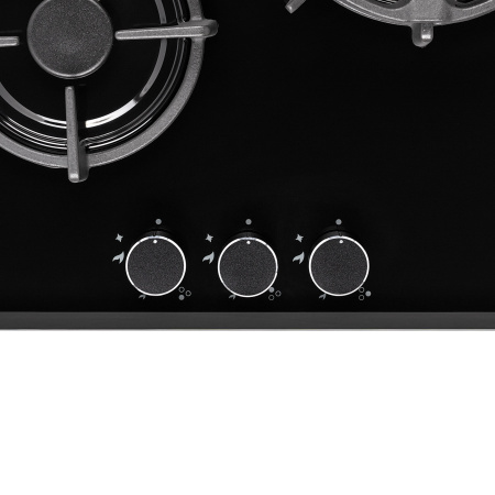 KRONA FIERO 45 BL газовая варочная поверхность (независимая)