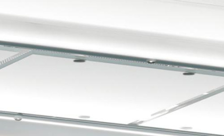 Falmec Fasteel LUX isola 90 inox vetro chiaro (800)