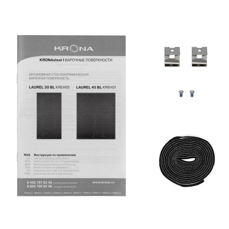 KRONA LAUREL 30 BL электрическая варочная поверхность (независимая)