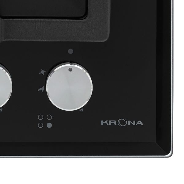 KRONA CALORE 60 BL газовая варочная поверхность (независимая)