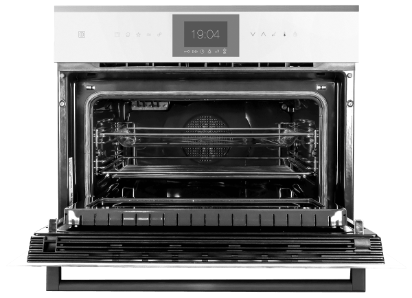 Компактный духовой шкаф с микроволнами Kuppersbusch CBM 6550.0 W1 Stainless Steel