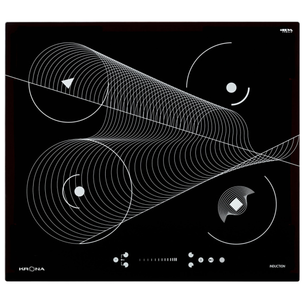 KRONA MERIDIANA 60 BL индукционная варочная поверхность (независимая)