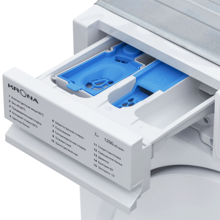 KRONA KAYA 1200 7K WHITE встраиваемая стиральная машина