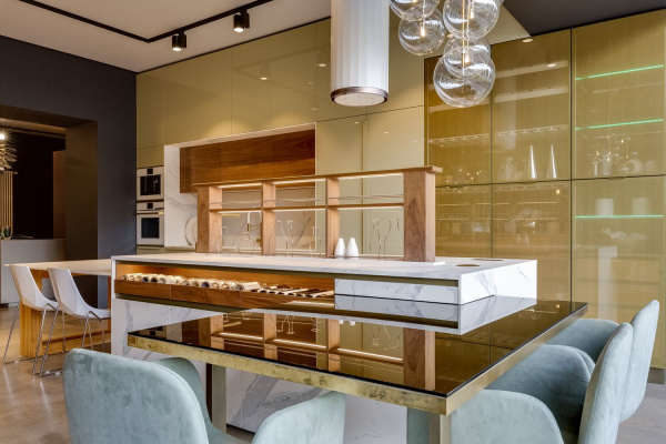 Электрический духовой шкаф Kuppersbusch BP 6550.0 W4 Gold