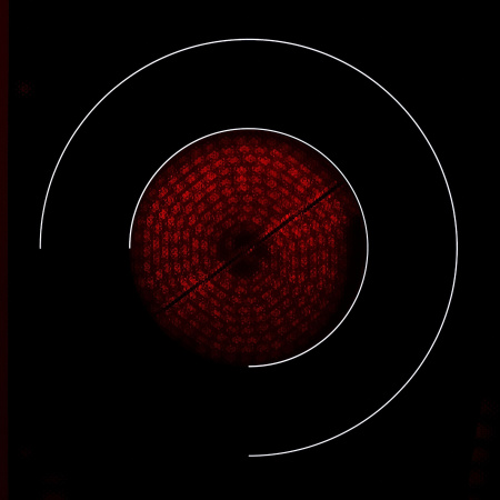 KRONA DOLCE 60 BL электрическая варочная поверхность (независимая)