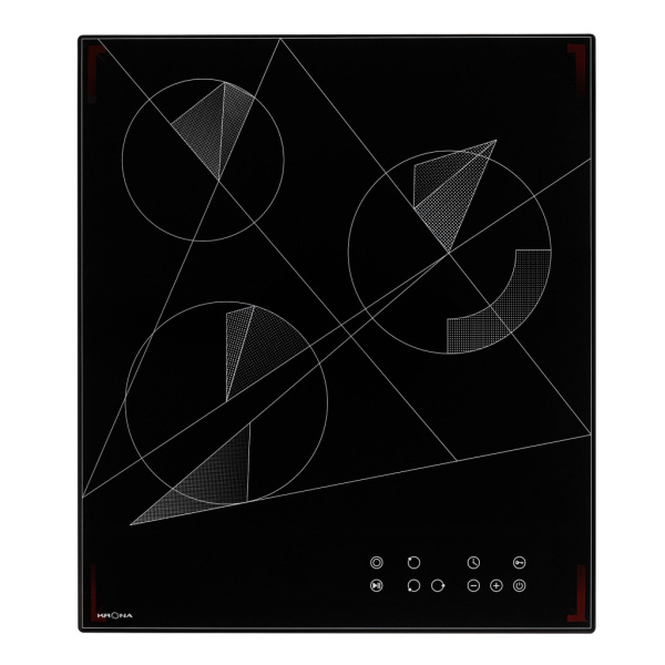 KRONA FIDATO 45 BL электрическая варочная поверхность (независимая)