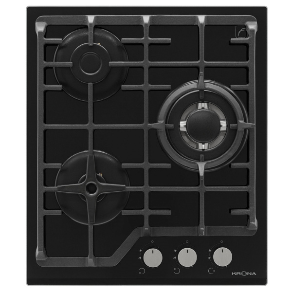 KRONA CORNIOLA 45 BL газовая варочная поверхность (независимая)