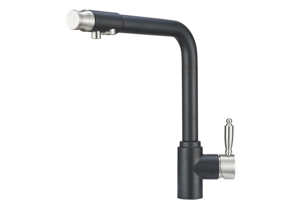 Кухонный смеситель GRANULA 2301, ШВАРЦ