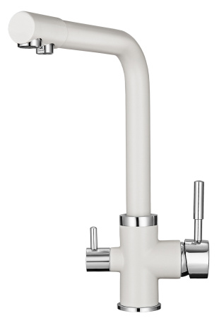 Кухонный смеситель GRANULA 2015, АРКТИК (БЕЛЫЙ)