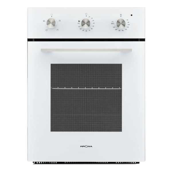 KRONA
BREVE 45 WH электрический духовой шкаф (независимый)