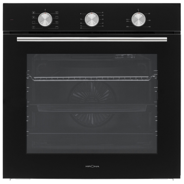 KRONA
BIRNE 60 BL электрический духовой шкаф (независимый)